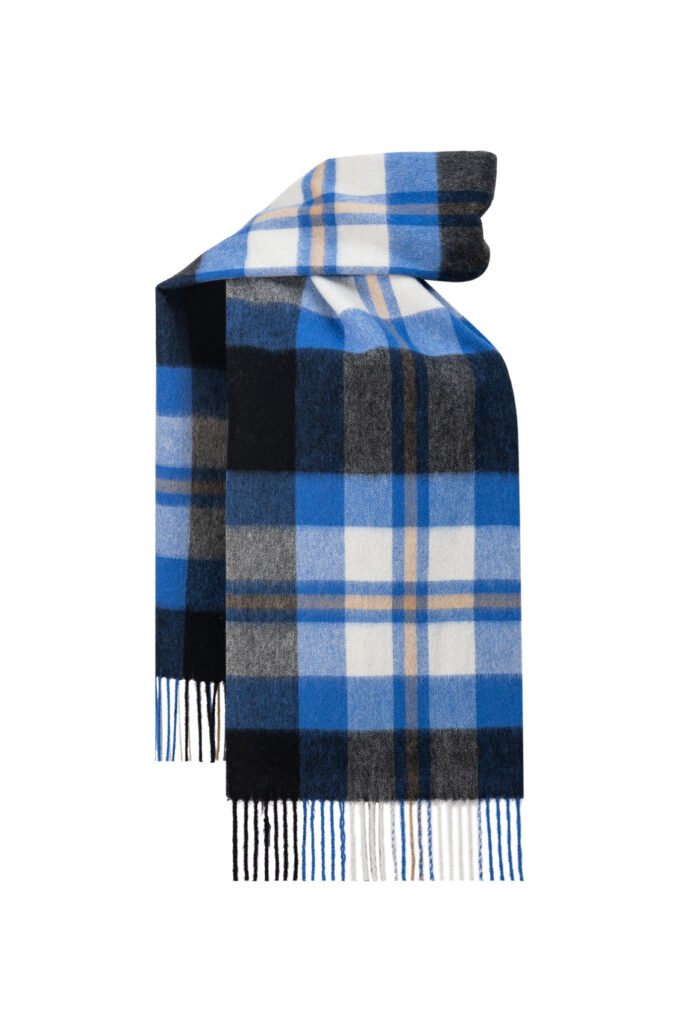 Edinburgh Cashmere DC Scott Cashmere Scarf ivory gift for her under 150