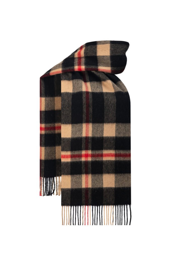 Edinburgh Cashmere DC Scott Cashmere Scarf gift box